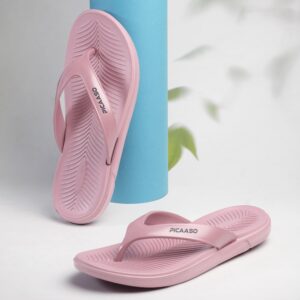 Image of breathable summer women's slippers available at Picaaso Footwear.