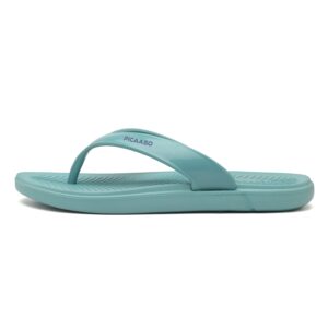 AL-6 F Blue Rubber Sole Slippers_Picaaso
