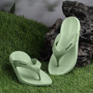 Image of vegan leather women's slippers available at Picaaso Footwear.