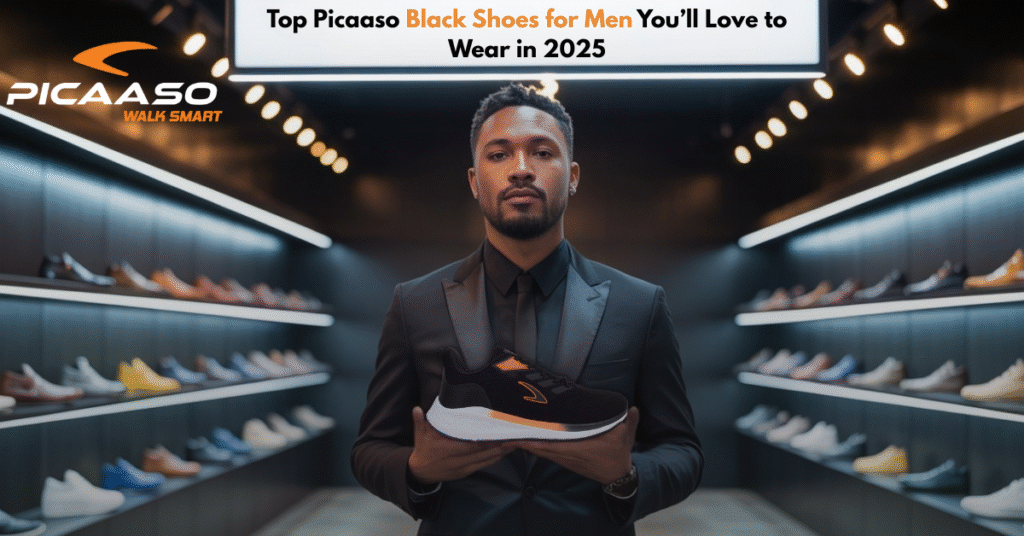 Black Shoes for Men_Picaaso