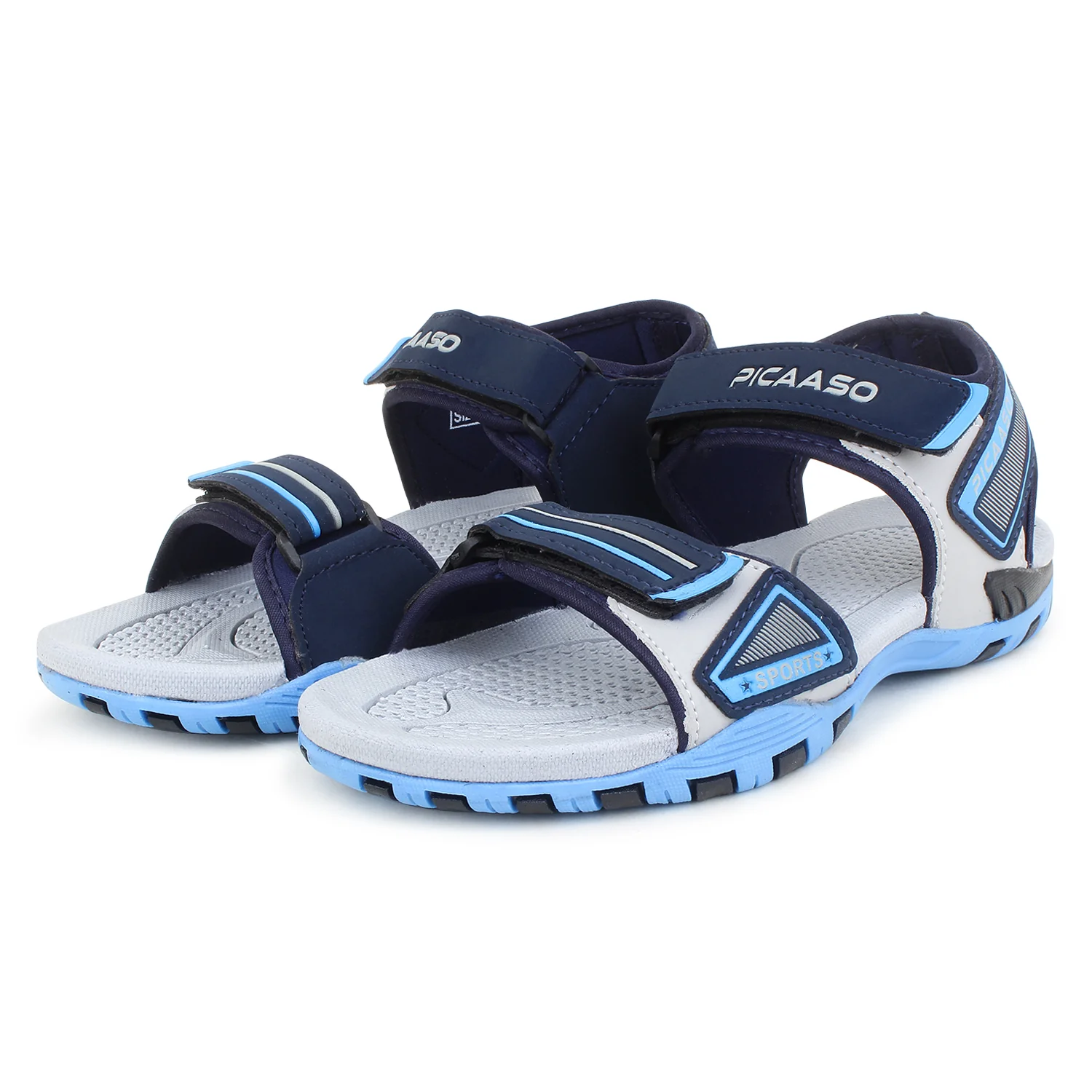 Picaaso Footwear 501_BLUE' (2) Men's Sandals for Global Market