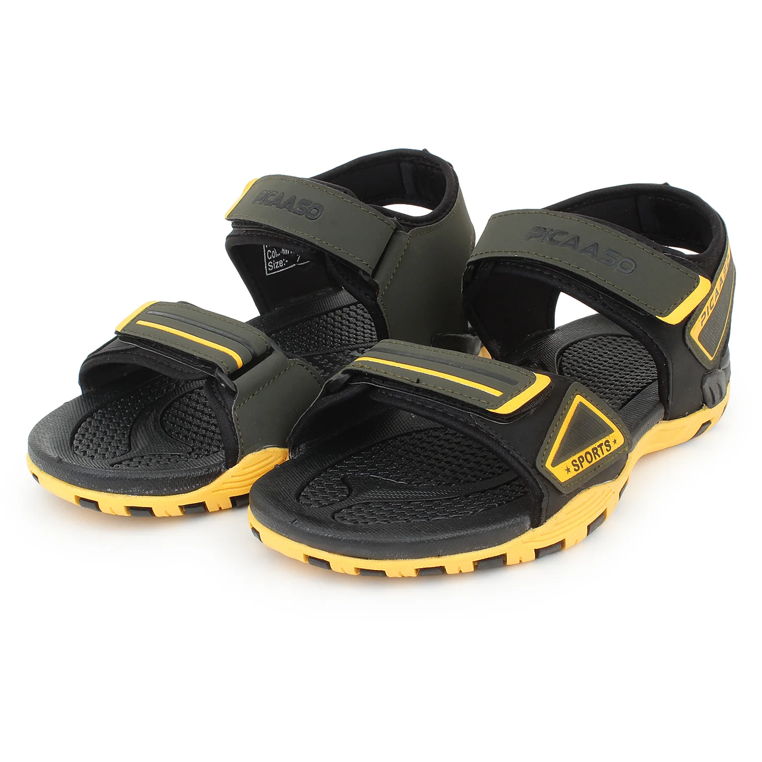 Picaaso Footwear 501_YELLOW (6) Men's Sandals for Global Market