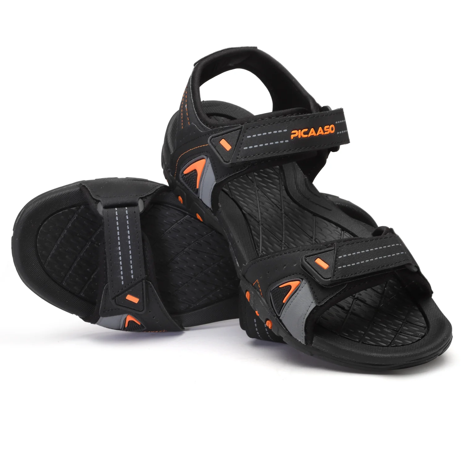 Picaaso Footwear 811_BLACK (5) Men's Sandals for Global Market