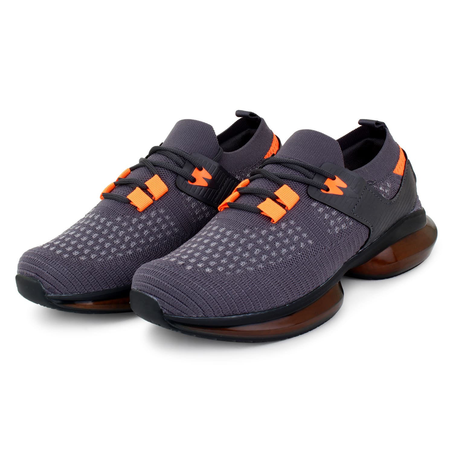 Picaaso Footwear ARCADE_GRY-ORG (10) Men's Sports Shoes for Global Market