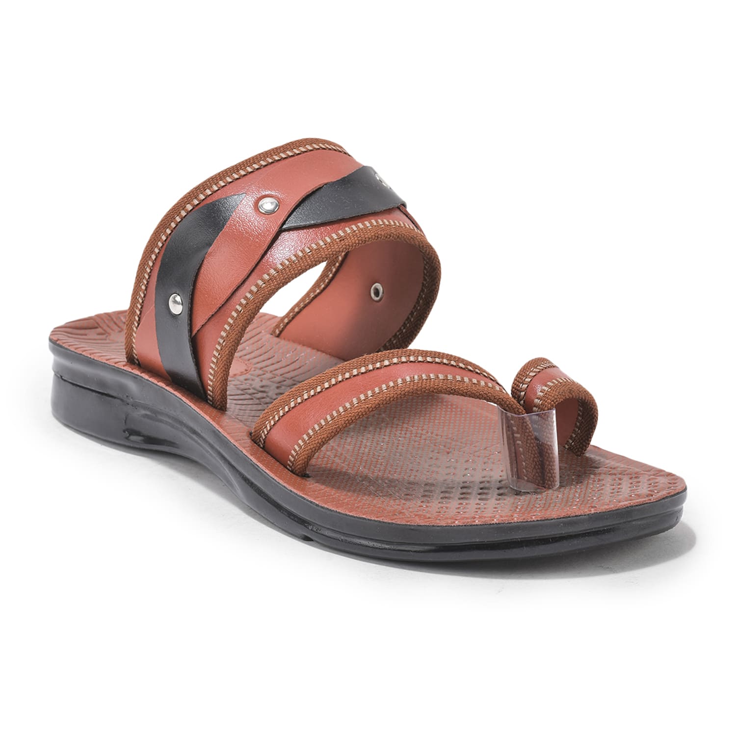 Picaaso Footwear DURO-02-TAN.BRW (4) Men's FlipFlop for Global Market