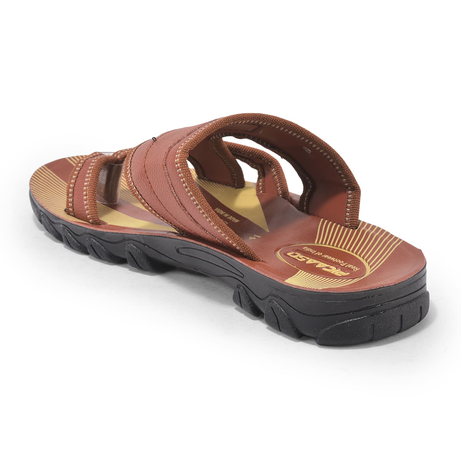 Picaaso Footwear FLIP-X-03-TAN (2) Men's FlipFlop for Global Market