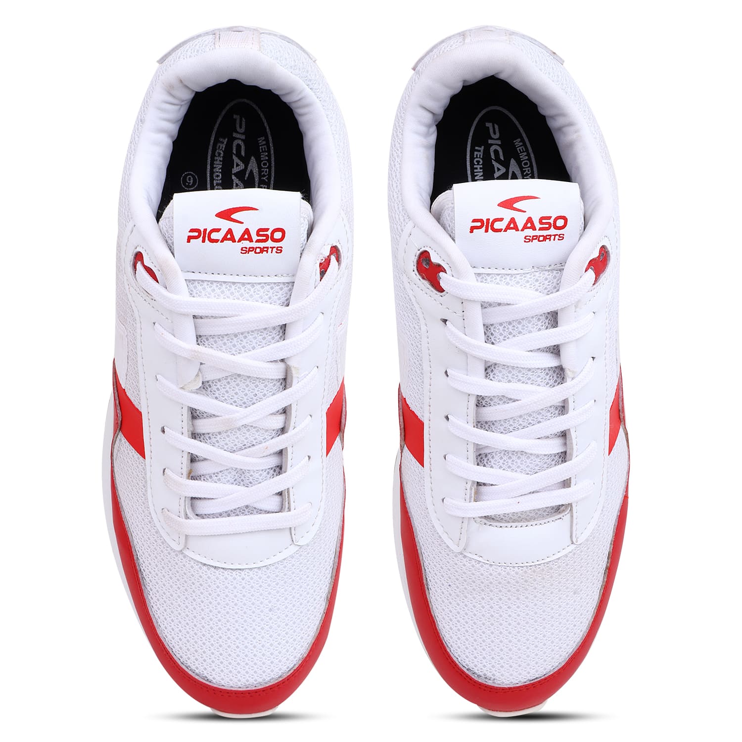 Picaaso Footwear MAX-2_WHT-RED (4)(1) Men's Sports Shoes for Global Market