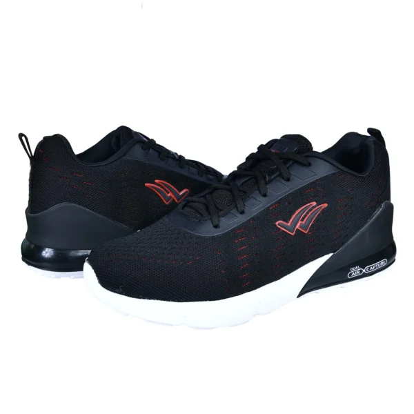 Picaaso Footwear NORTH-3 BLK-RED (4) Men's Sports shoes for Global Market