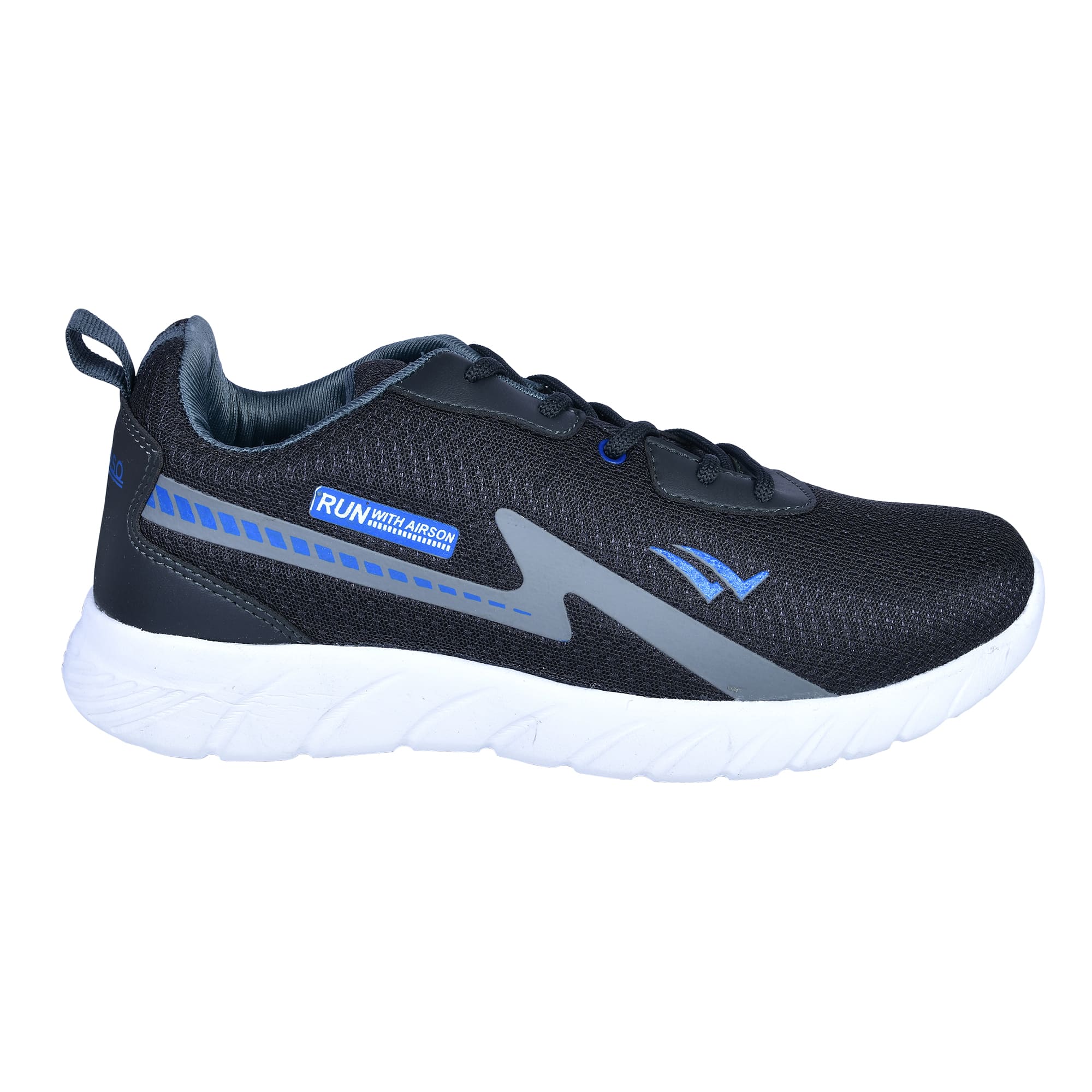 Picaaso Footwear PC-FLAME-130_D.GRY-R.BLU Men's Sports Shoes for Global Market