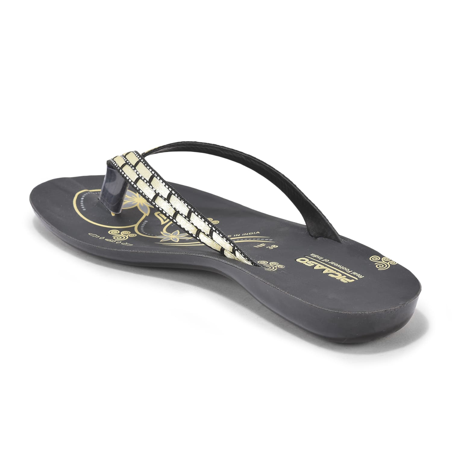 Picaaso Footwear PC-SOL-04-BLK3 Women Slides for Global Market