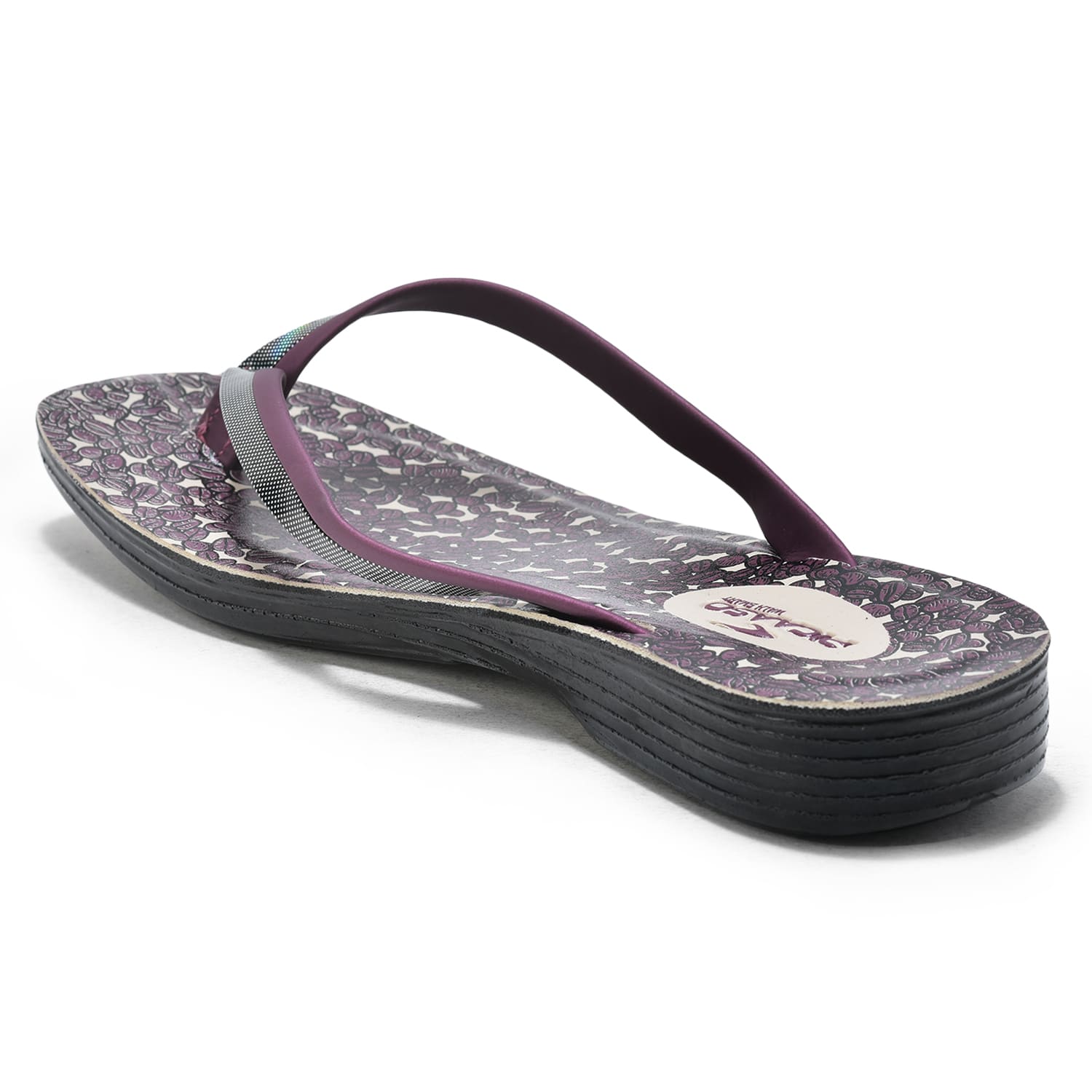 Picaaso Footwear SL-714_BLK- PURPLE (5) Women Slippers for Global Market