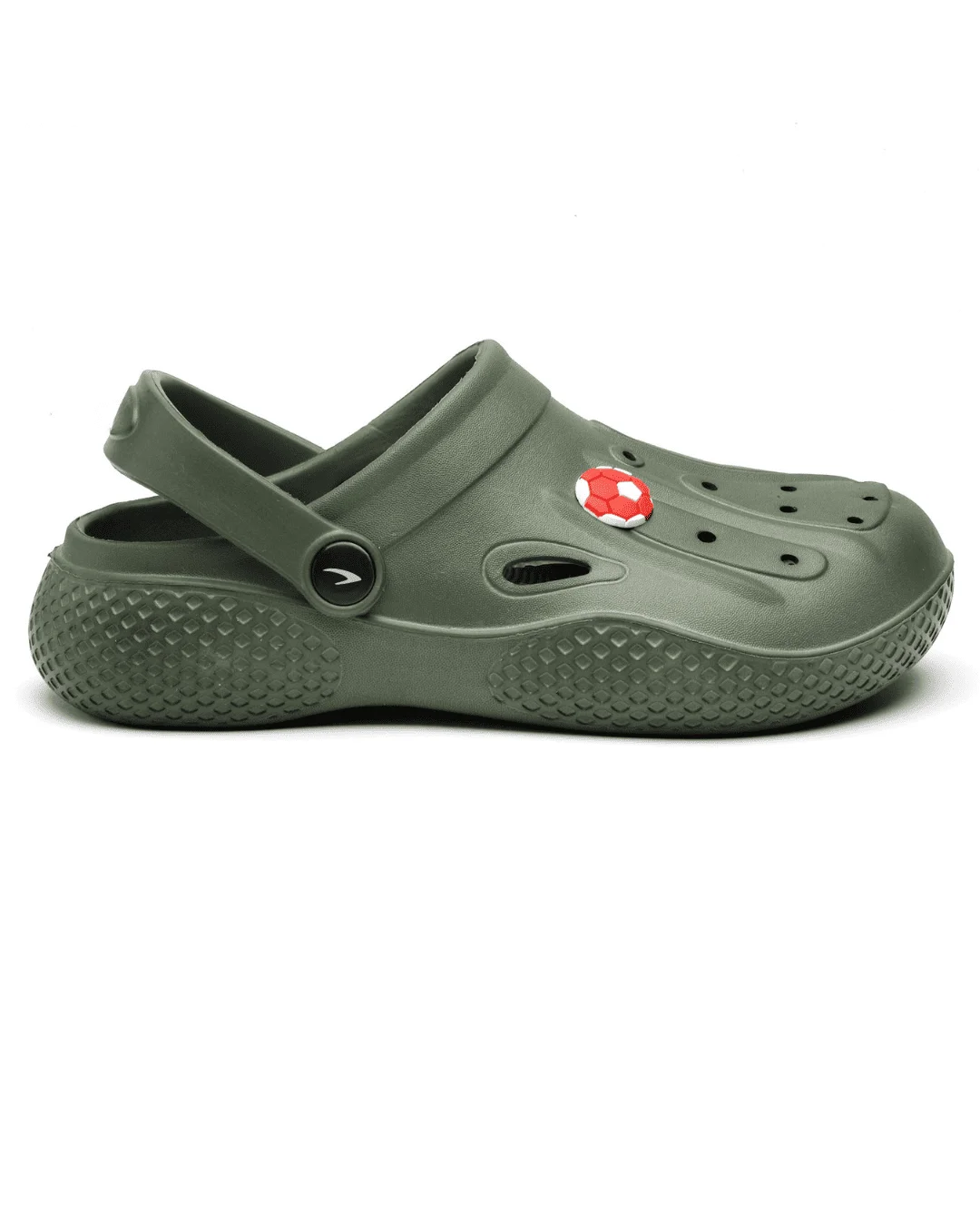 DISNEY_OLIVE Adjustable Back Strap Clog