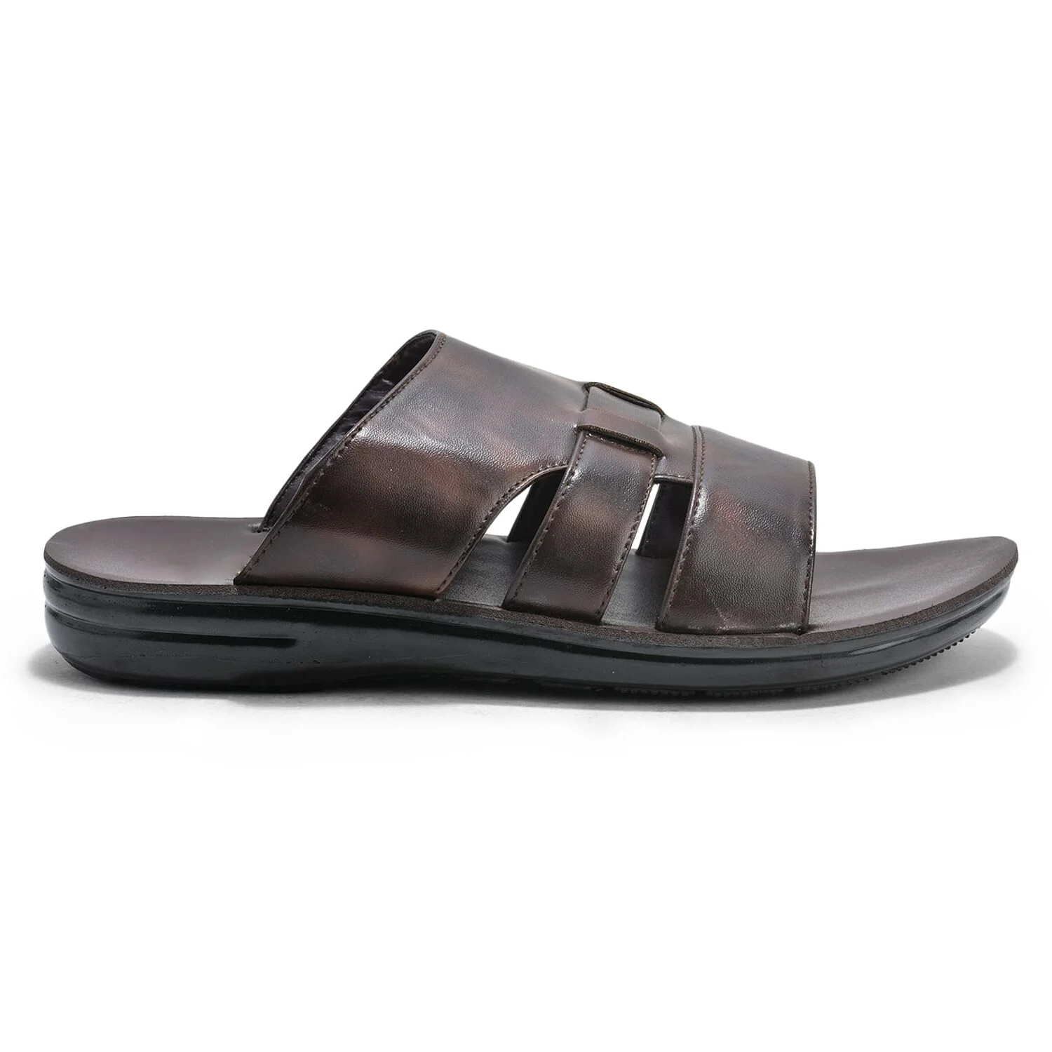 SB-09 mens leathher slipper