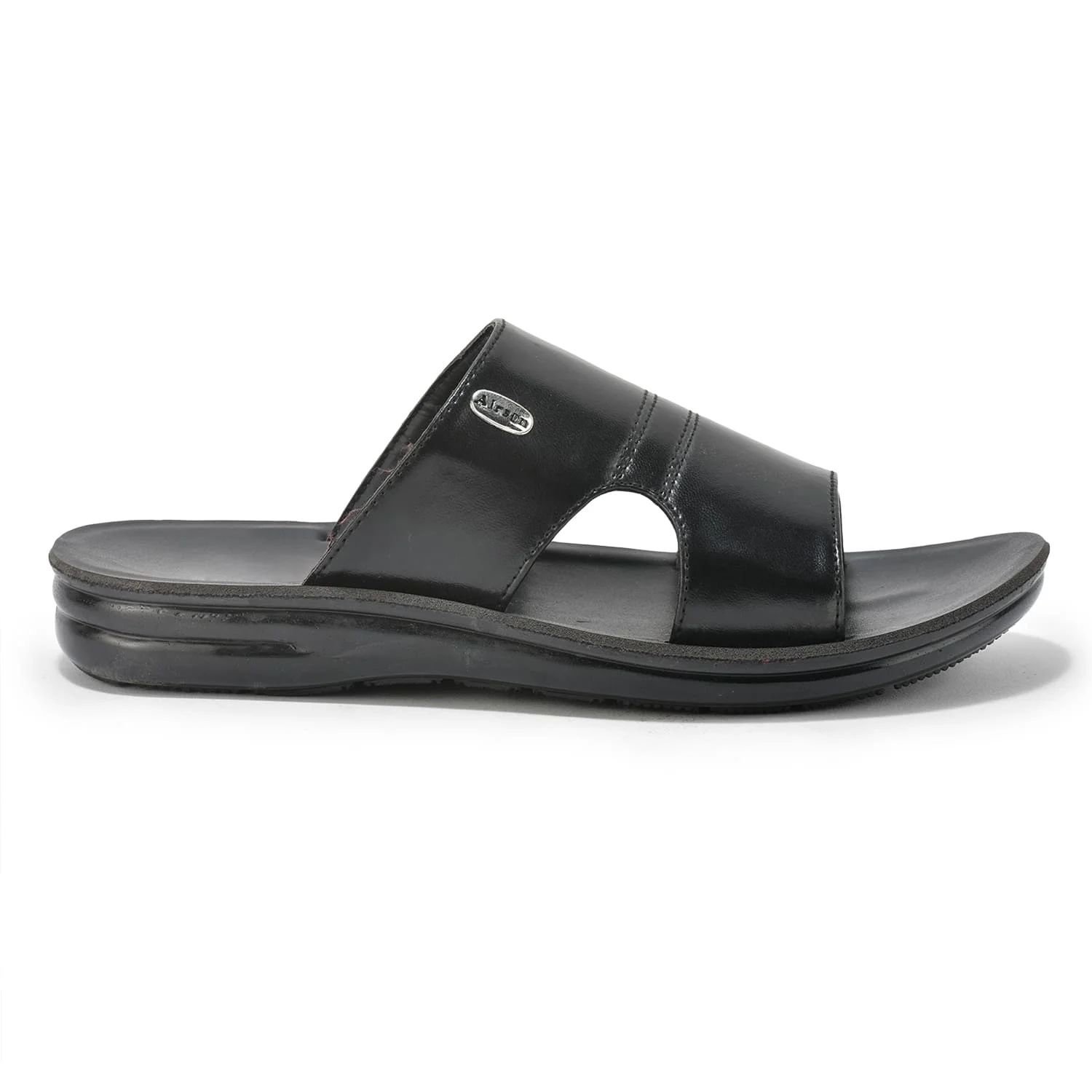 Picaaso Footwear SB-39 BLK Men's Comfortable mens flat flip flop for Global Market.