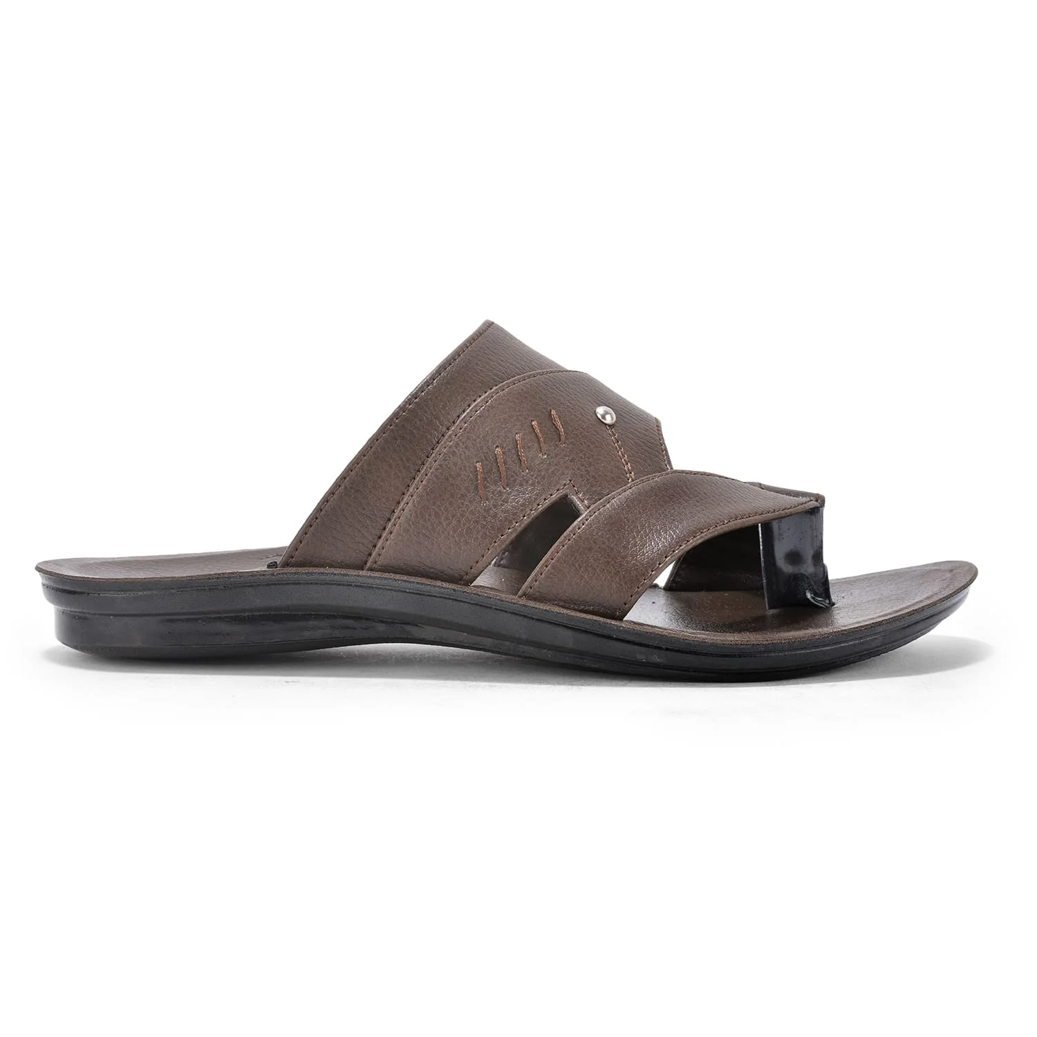 Picaaso Footwear ZURI-1 D.BRW Men's Comfortable mens flat flip flop for Global Market.