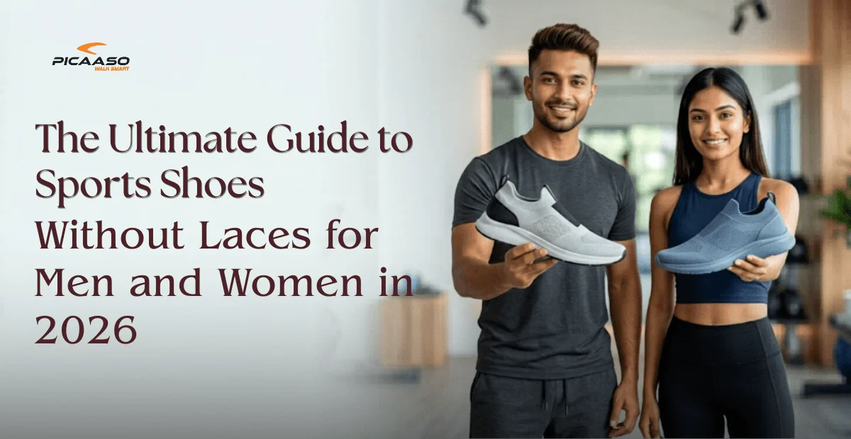Sports Shoes Without Laces for Men